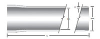 Interference Joint Tubular Size (ID) Straight Conduits