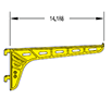 14 Inch (in) Length Low Profile Arm